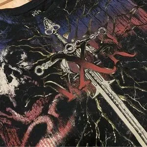 xar unlimited | Shirts | Y2k Xar Xzavier Unlimited Gothic Skulls